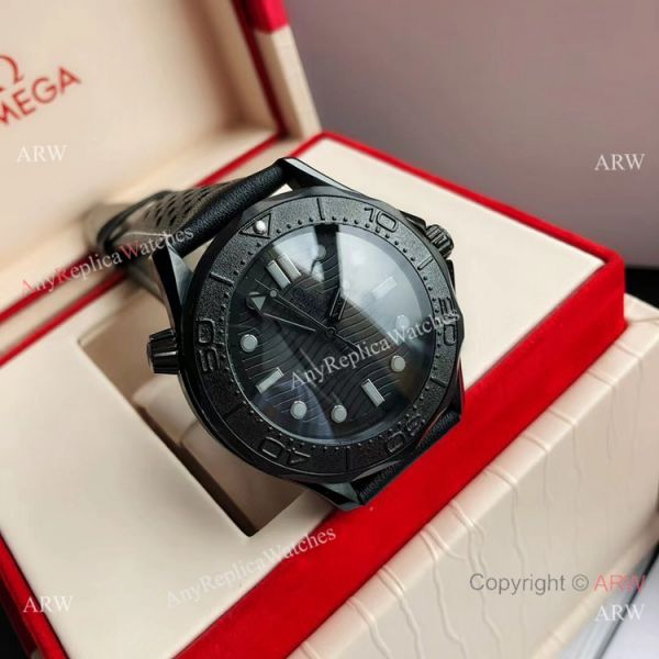 2021 New Omega Seamaster Diver 300m Black Black Ceramic Watch 2021 New Omega Seamaster Diver 300m Black Black Ceramic Watch