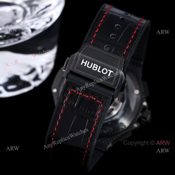 Hublot Big Bang 48mm All Black Carbon Fiber Automatic Watch High Copy Hublot Big Bang 48mm All Black Carbon Fiber Automatic Watch High Copy