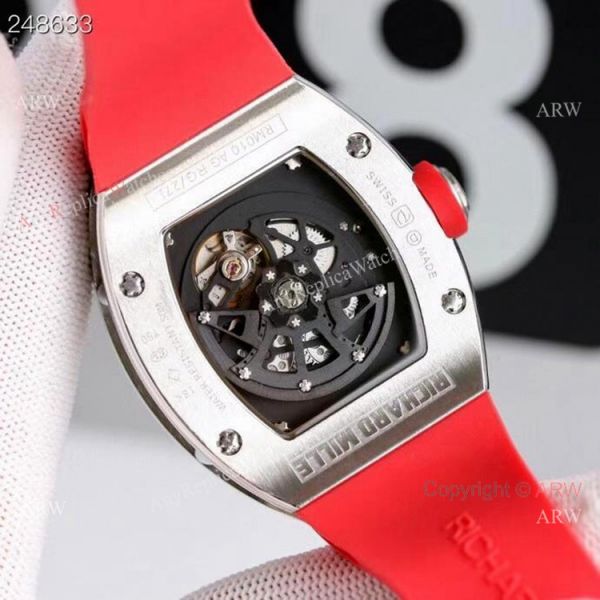 Knockoff Richard Mille RM 030 Rose Gold Watch Black Rubber Strap Knockoff Richard Mille RM 030 Rose Gold Watch Black Rubber Strap