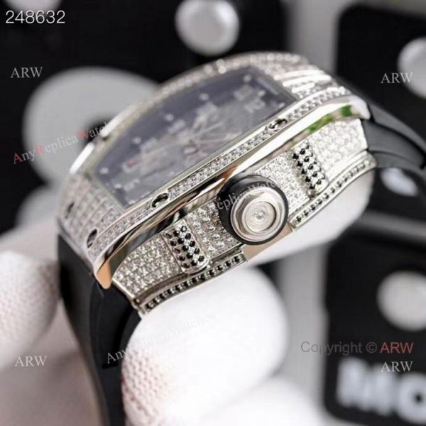 Copy Richard Mille 030 Diamond Watch Automatic For Men Copy Richard Mille 030 Diamond Watch Automatic For Men