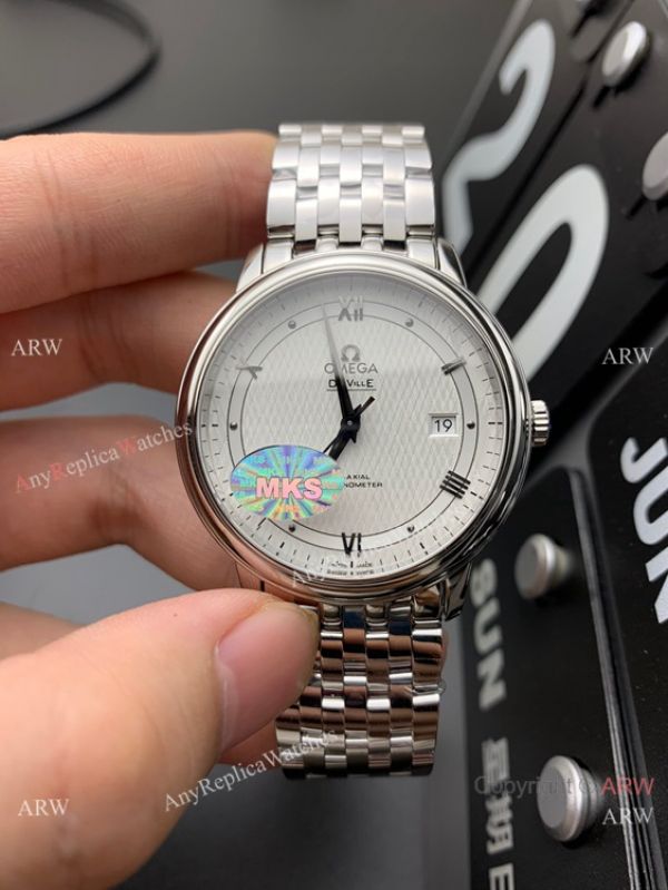 MKS Factory Omega De Ville Prestige 9015 Watch Stainless Steel MKS Factory Omega De Ville Prestige 9015 Watch Stainless Steel