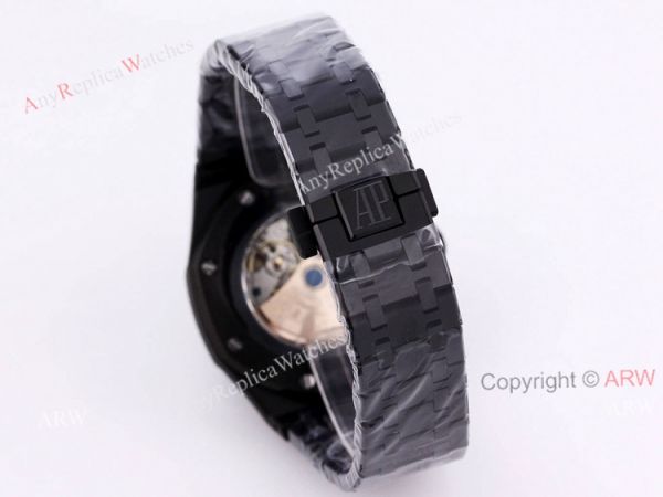 New Audemars Piguet Royal Oak Jumbo Green Dial All Black Mens Replica Watches 41mm New Audemars Piguet Royal Oak Jumbo Green Dial All Black Mens Replica Watches 41mm