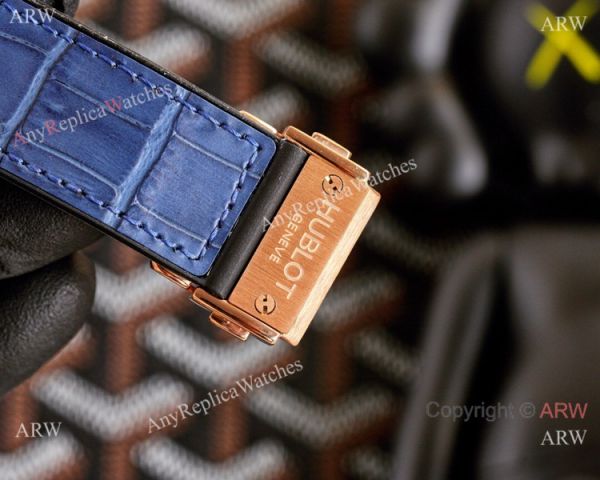 Copy Hublot Classic Fusion Hollow Rose Gold Iced Out Watches Copy Hublot Classic Fusion Hollow Rose Gold Iced Out Watches
