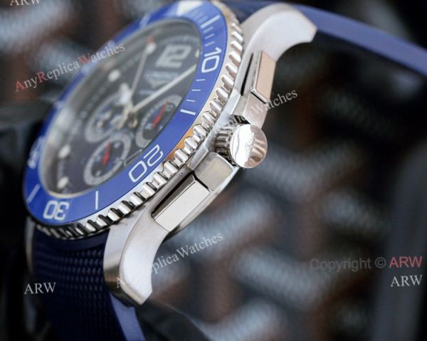 Longines Hydroconquest Automatic 41mm Replica Watches Black Face Black Rubber Band Longines Hydroconquest Automatic 41mm Replica Watches Black Face Black Rubber Band