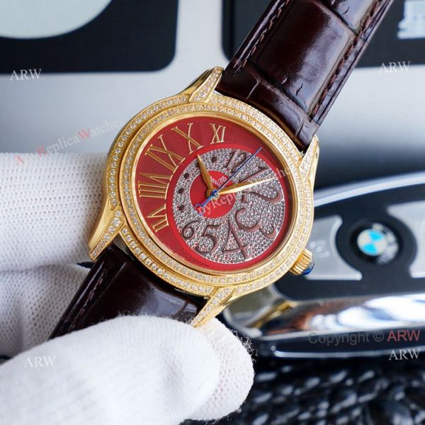 Swiss Quality Replica Ladies Audemars Piguet Millenary 77303bc Automatic Watch With Diamonds Swiss Quality Replica Ladies Audemars Piguet Millenary 77303bc Automatic Watch With Diamonds