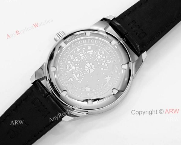 New IWC Ingenieur IW323310 Laureus Automatic Blue Face Black Leather Strap Watch Replica New IWC Ingenieur IW323310 Laureus Automatic Blue Face Black Leather Strap Watch Replica