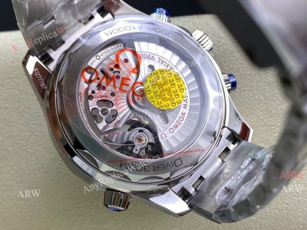 New OM Factory Copy Omega Seamaster 300 Diver Blue Waves Face With Ss Bracelet 44mm New OM Factory Copy Omega Seamaster 300 Diver Blue Waves Face With Ss Bracelet 44mm