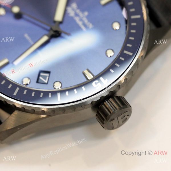 Swiss Grade Replica Blancpain Fifty Fathoms Bathyscaphe GF Factory Cal.1315 Watch Blue Dial Swiss Grade Replica Blancpain Fifty Fathoms Bathyscaphe GF Factory Cal.1315 Watch Blue Dial