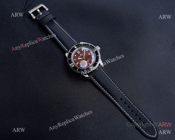 JH Replica Blancpain Fifty Fathoms Swiss Watch Stainless Steel Chocolate Dial 45mm JH Replica Blancpain Fifty Fathoms Swiss Watch Stainless Steel Chocolate Dial 45mm
