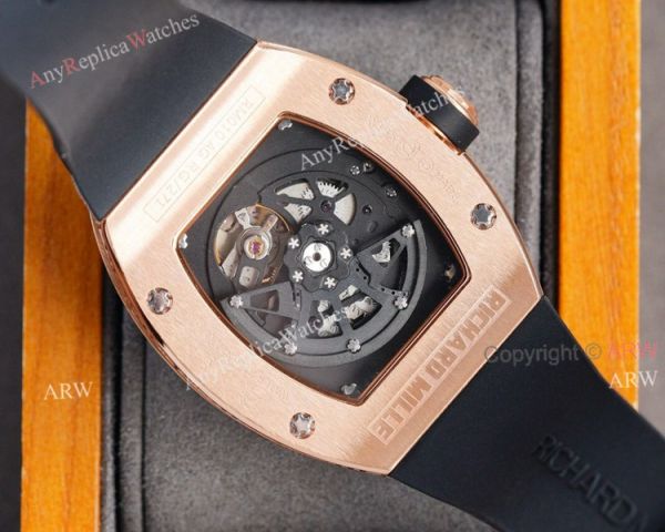 (RM Factory) High Quality Replica Richard Mille RM010 Rose Gold Diamond Watch (RM Factory) High Quality Replica Richard Mille RM010 Rose Gold Diamond Watch
