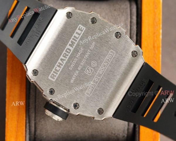 (RM Factory) Richard Mille RM 35-01 Rafa Diamond Watch Replica (RM Factory) Richard Mille RM 35-01 Rafa Diamond Watch Replica