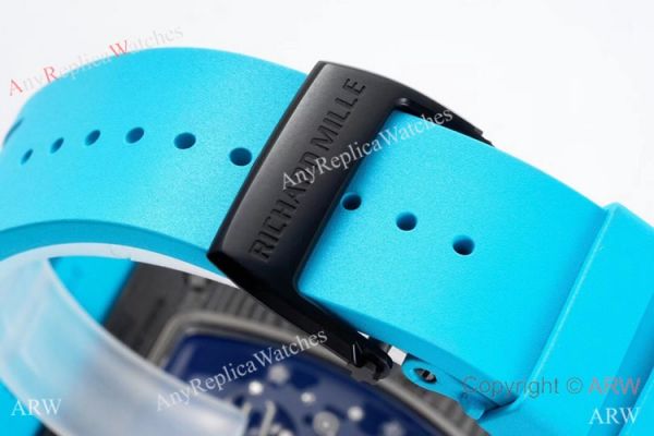 ZF Favtory Richard Mille RM 055 Bubba Watson NTPT Carbon Blue Watch 42mm ZF Favtory Richard Mille RM 055 Bubba Watson NTPT Carbon Blue Watch 42mm