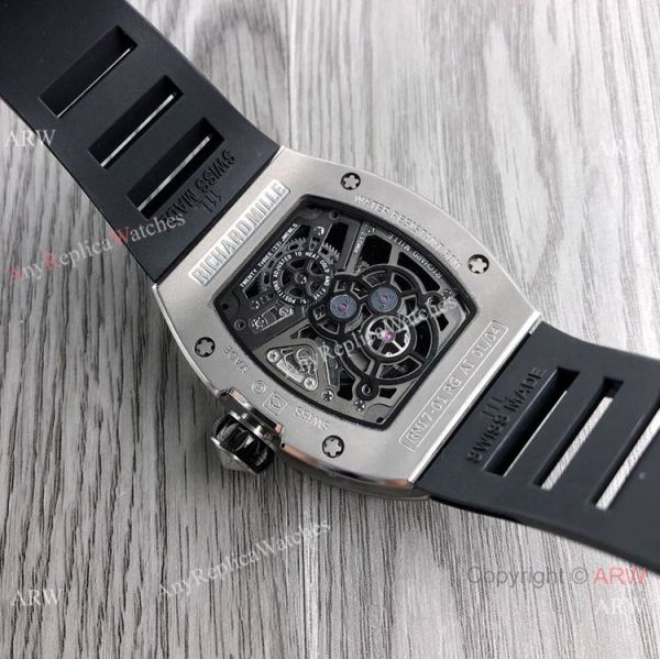 Swiss Richard Mille RM17-01 Tourbillion Watch Titanium Case Swiss Richard Mille RM17-01 Tourbillion Watch Titanium Case