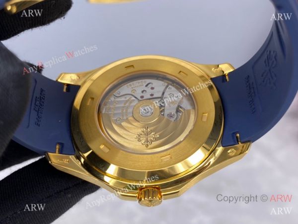 ZF Factory Patek Philippe Aquanaut 5168G Cal.324 Watch Yellow Gold and Blue ZF Factory Patek Philippe Aquanaut 5168G Cal.324 Watch Yellow Gold and Blue