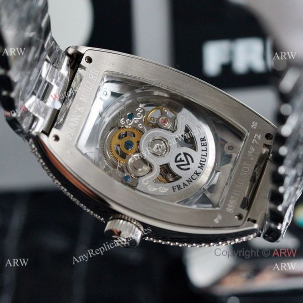 Copy Franck Muller Cintree Curvex Stainless Steel Skeleton Dial Watch 43mm Copy Franck Muller Cintree Curvex Stainless Steel Skeleton Dial Watch 43mm