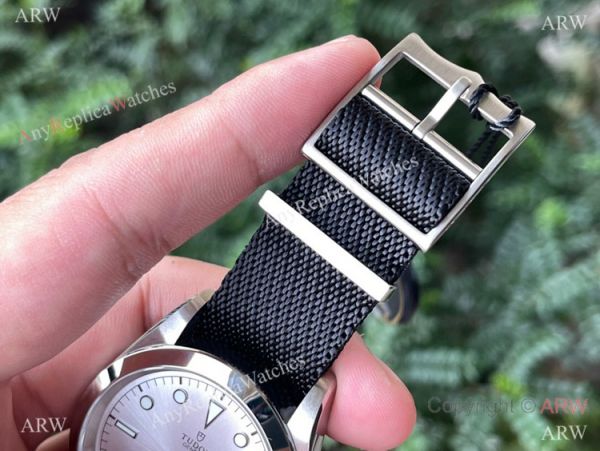 New! Swiss Grade Tudor Black Bay Cal.2824 Watch Black Nylon Strap Silver Dial New! Swiss Grade Tudor Black Bay Cal.2824 Watch Black Nylon Strap Silver Dial