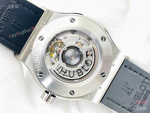 HB Factory V3 version Hublot Classic Fusion Swiss Hub1213 Watch Iced Out Silver Case Blue Dial HB Factory V3 version Hublot Classic Fusion Swiss Hub1213 Watch Iced Out Silver Case Blue Dial