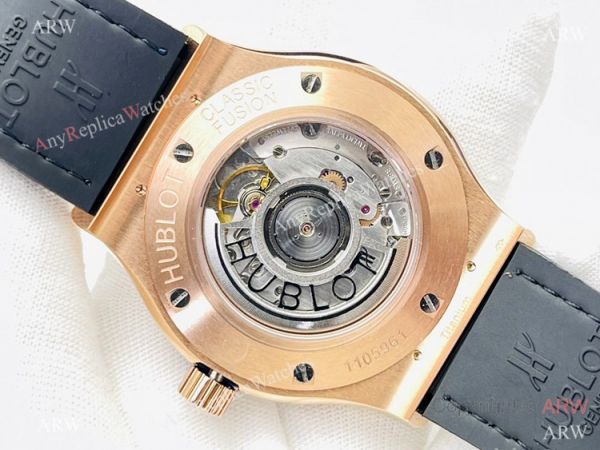 HB V3 version Hublot Classic Fusion Watch Iced Out Rose Gold Blue Dial Super Clone HB V3 version Hublot Classic Fusion Watch Iced Out Rose Gold Blue Dial Super Clone