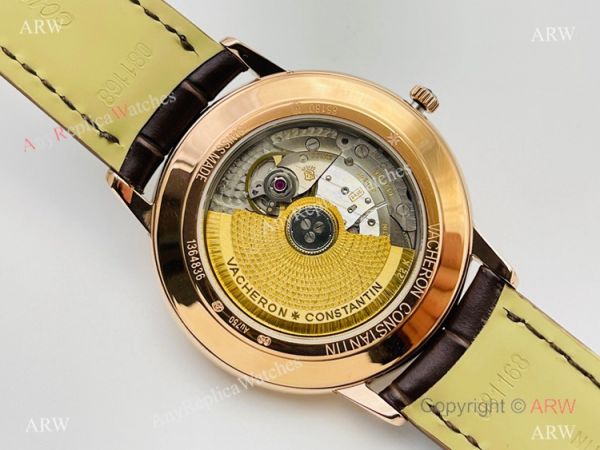 2021 New! MK Factory V4 Vacheron Constantin Patrimony Men Watch Rose Gold White Dial 2021 New! MK Factory V4 Vacheron Constantin Patrimony Men Watch Rose Gold White Dial