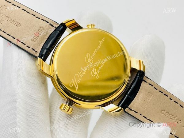 TWS Factory Swiss Vacheron Constantin Malte Dual Time Regulateur 42005 41mm Watch Yellow Gold 9015 Movement TWS Factory Swiss Vacheron Constantin Malte Dual Time Regulateur 42005 41mm Watch Yellow Gold 9015 Movement