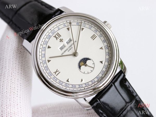 TWS Factory Swiss Replica Vacheron Constantin 3100v Historiques Calendrier Complet 1948 Watch White Dial TWS Factory Swiss Replica Vacheron Constantin 3100v Historiques Calendrier Complet 1948 Watch White Dial