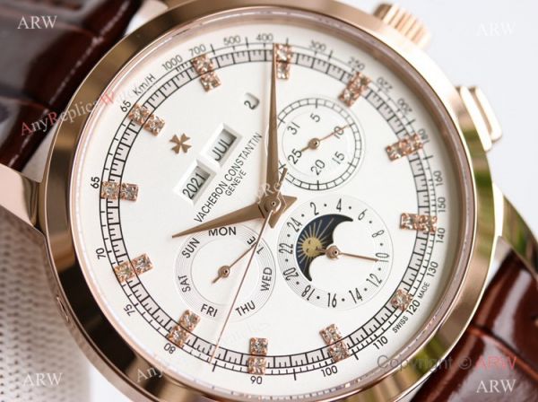 New! TW Factory Vacheron Constantin Geneve Traditionnelle Perpetual Calendar Copy Watch Rose Gold New! TW Factory Vacheron Constantin Geneve Traditionnelle Perpetual Calendar Copy Watch Rose Gold
