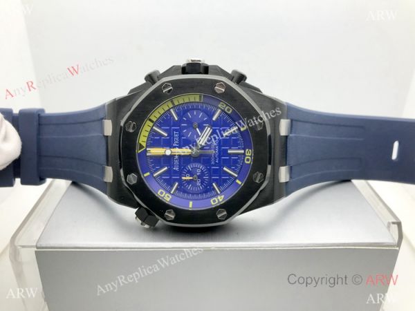 Copy Audemars Piguet Royal Oak Offshore Diver Chronograph Watch BlackBlue Copy Audemars Piguet Royal Oak Offshore Diver Chronograph Watch BlackBlue