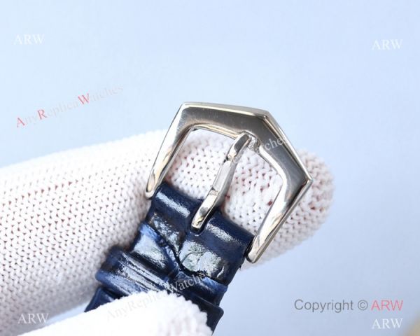 Swiss 9015 Patek Philippe Calatrava Replica Watch Blue Leather Strap Swiss 9015 Patek Philippe Calatrava Replica Watch Blue Leather Strap