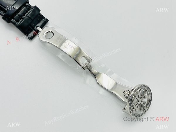 PFF Factory V4 Patek Philippe 6102P Sky Moon Celestial Watch Black Dial Diamond Bezel PFF Factory V4 Patek Philippe 6102P Sky Moon Celestial Watch Black Dial Diamond Bezel