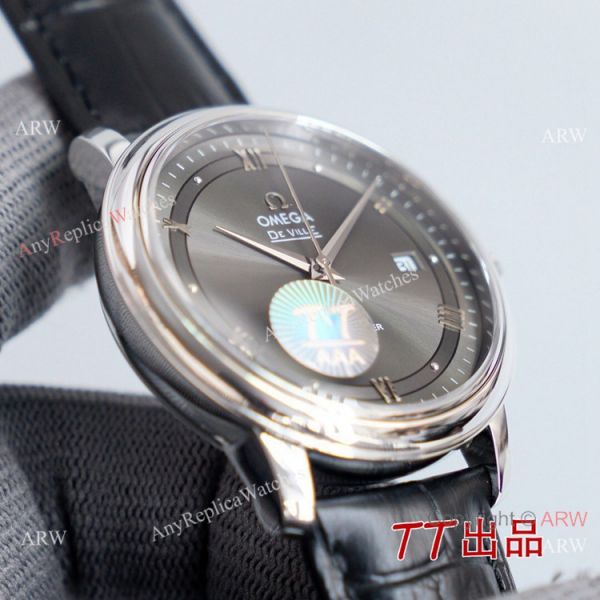 Swiss Quality Omega DeVille Co-Axial SS Rhodium Grey Dial Watch 8215 Movement Swiss Quality Omega DeVille Co-Axial SS Rhodium Grey Dial Watch 8215 Movement