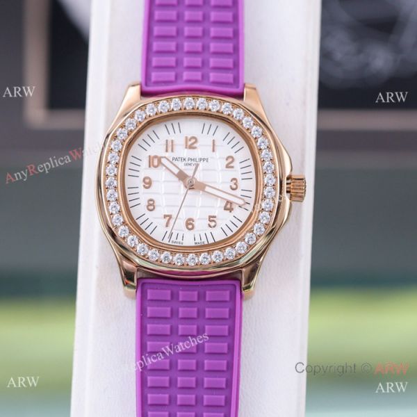 Best Replica Patek Philippe Aquanaut Lady Watches Diamond Bezel Chocolate Dial Best Replica Patek Philippe Aquanaut Lady Watches Diamond Bezel Chocolate Dial