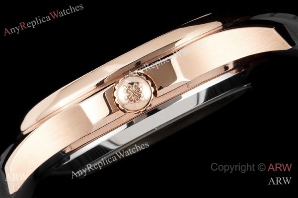 Swiss Quality Copy Patek Philippe Aquanaut Citizen 8215 Watch Rose Gold Chocolate Diamond Bezel Swiss Quality Copy Patek Philippe Aquanaut Citizen 8215 Watch Rose Gold Chocolate Diamond Bezel