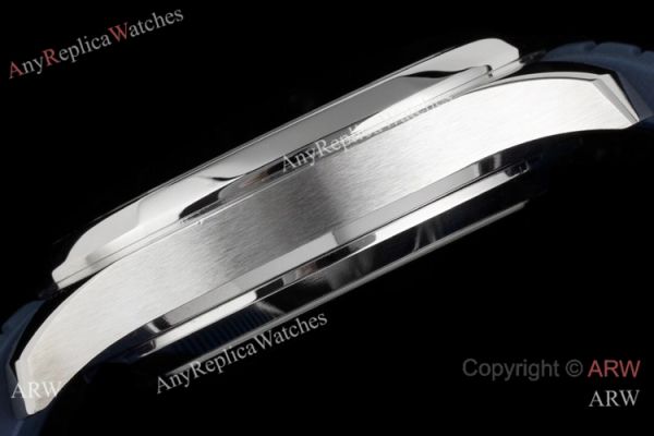 Swiss Quality Replica Patek Philippe Aquanaut 8215 Watch Diamond Bezel Blue Rubber Strap Swiss Quality Replica Patek Philippe Aquanaut 8215 Watch Diamond Bezel Blue Rubber Strap