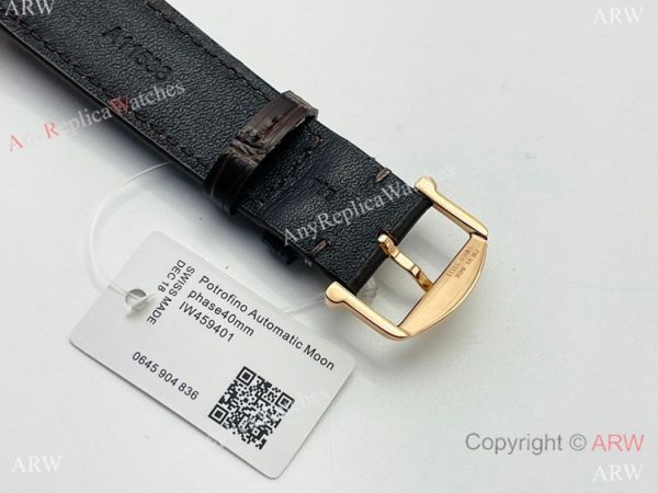 Swiss Replica IWC Portofino Moon watch IWS Factory Cal.35800 Rose Gold Case Swiss Replica IWC Portofino Moon watch IWS Factory Cal.35800 Rose Gold Case