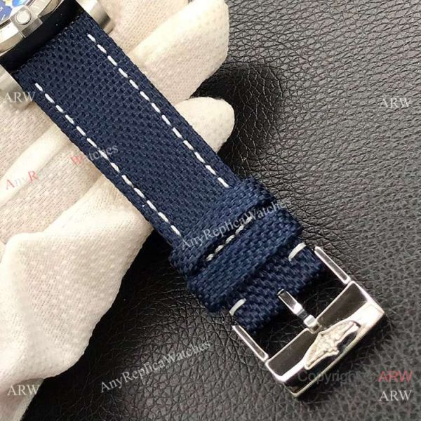 Replica Breitling Avenger Chronograph 43 A7750 Watch Blue Military Leather Strap Replica Breitling Avenger Chronograph 43 A7750 Watch Blue Military Leather Strap