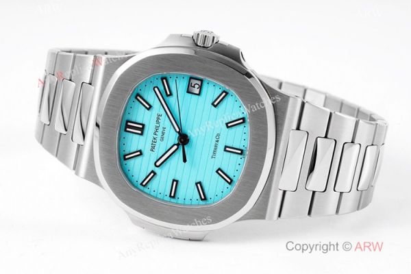 PPF Factory Swiss Patek Philippe Nautilus Tiff any 170th anniversary limited edition Watch 40mm PPF Factory Swiss Patek Philippe Nautilus Tiff any 170th anniversary limited edition Watch 40mm