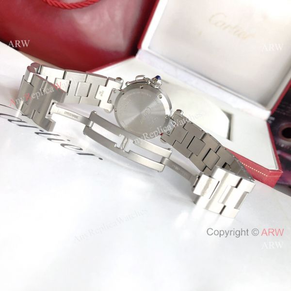 2022 New Copy Cartier Pasha Middle East Limited Edition Stainless Steel Olive Green Dial Watch 2022 New Copy Cartier Pasha Middle East Limited Edition Stainless Steel Olive Green Dial Watch