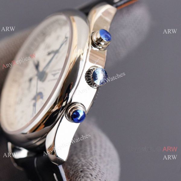Replica Longines Master Collection Moonphase Leather Strap 40MM Watch With Arabic Markers Replica Longines Master Collection Moonphase Leather Strap 40MM Watch With Arabic Markers