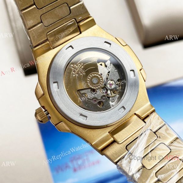 Swiss Quality Patek Philippe Nautilus 8215 Yellow Gold Black Face 42mm Swiss Quality Patek Philippe Nautilus 8215 Yellow Gold Black Face 42mm