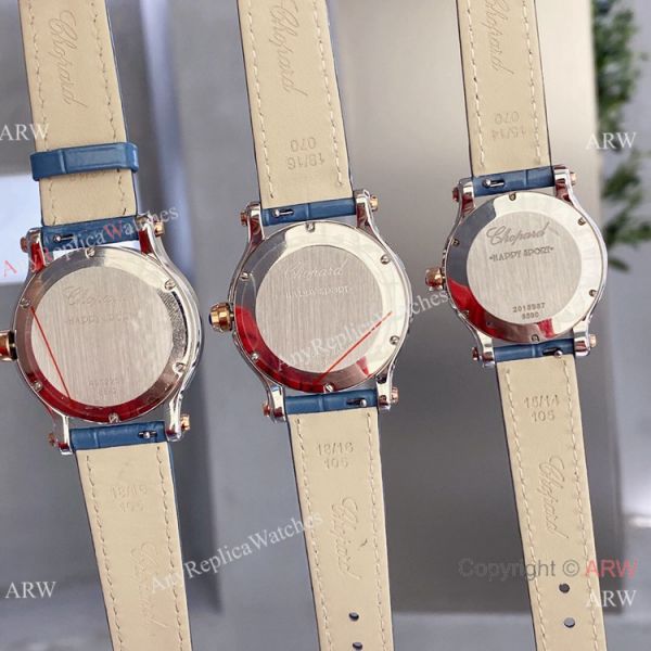 Clone Chopard Happy Diamond Lover Watch Blue Mop Dial Clone Chopard Happy Diamond Lover Watch Blue Mop Dial