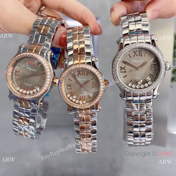 Knockoff Chopard Happy Sport quartz Watch Rhodium Grey Stainless Steel Knockoff Chopard Happy Sport quartz Watch Rhodium Grey Stainless Steel