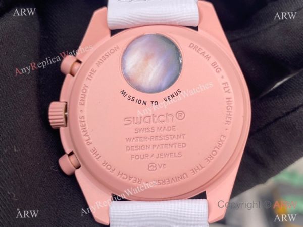 2022 New! Replica Swatch x Omega Mission to Venus Watch Pink Version 2022 New! Replica Swatch x Omega Mission to Venus Watch Pink Version