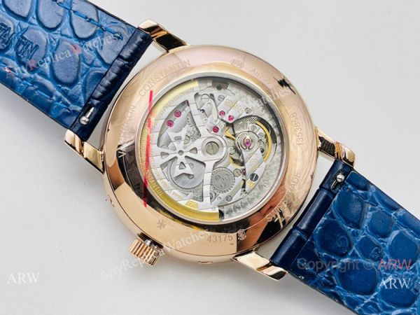 Swiss Copy Vacheron Constantin Patrimony 43175 Rose Gold Watch TWS Factory Cal.112QP Swiss Copy Vacheron Constantin Patrimony 43175 Rose Gold Watch TWS Factory Cal.112QP