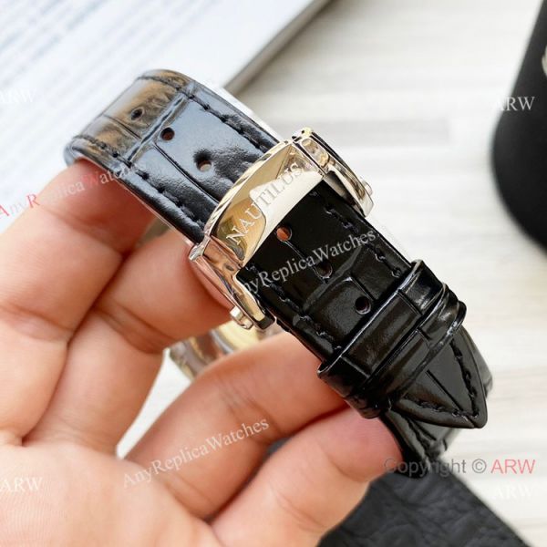 Clone Patek Philippe Annual Calendar Nautilus Watch Gray Dial Diamond Bezel Clone Patek Philippe Annual Calendar Nautilus Watch Gray Dial Diamond Bezel