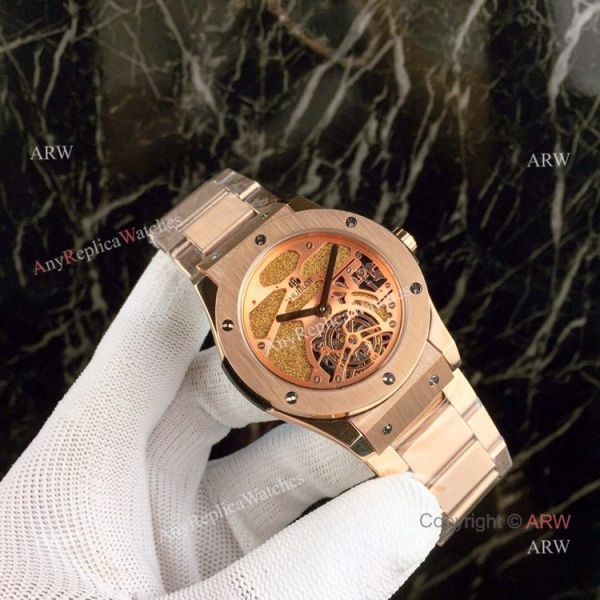 High Quality Copy Hublot Classic Fusion Squelette Tourbillon Watch All Black High Quality Copy Hublot Classic Fusion Squelette Tourbillon Watch All Black