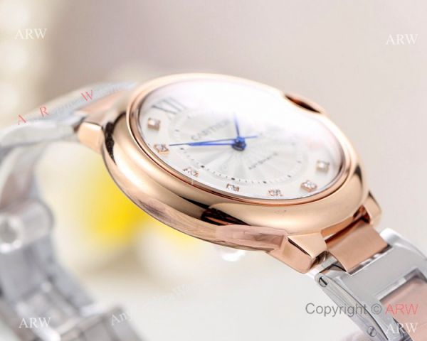 Clone Cartier Ballon Bleu Rose Gold Automatic Watches 42mm or 33mm Clone Cartier Ballon Bleu Rose Gold Automatic Watches 42mm or 33mm