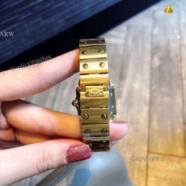 New Fake Cartier Santos 100 Diamond QUARTZ Watch Stainless Steel White Dial New Fake Cartier Santos 100 Diamond QUARTZ Watch Stainless Steel White Dial