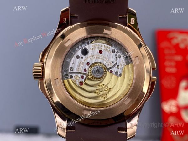 ZF Factory Patek Philippe Aquanaut 5164A Men Watch Rose Gold Chocolate Dial 40.8mm ZF Factory Patek Philippe Aquanaut 5164A Men Watch Rose Gold Chocolate Dial 40.8mm