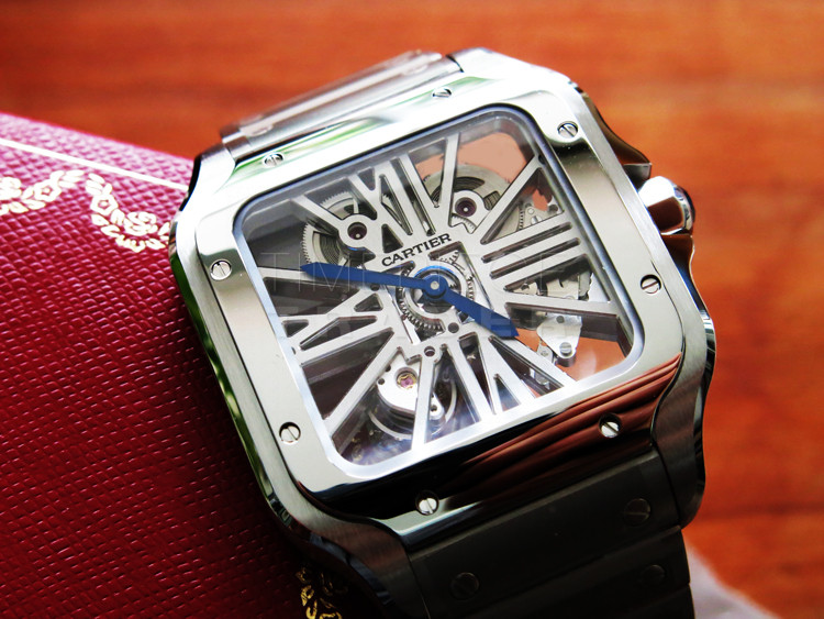 Cartier Santos WHSA0015 Stainless Steel Manual hand-wind Cartier Santos WHSA0015 Stainless Steel Manual hand-wind
