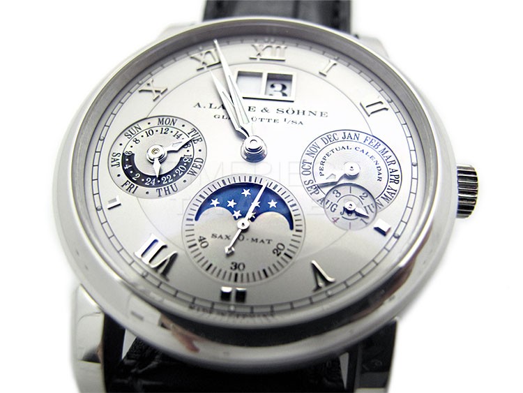 A. Lange & Sohne Langematik Perpetual Calendar 310.025E Platinum Automatic Self-Winding A. Lange & Sohne Langematik Perpetual Calendar 310.025E Platinum Automatic Self-Winding